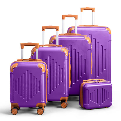 Valigia da viaggio, 5 pezzi per uso quotidiano e tempo libero – vista dettagliata 13