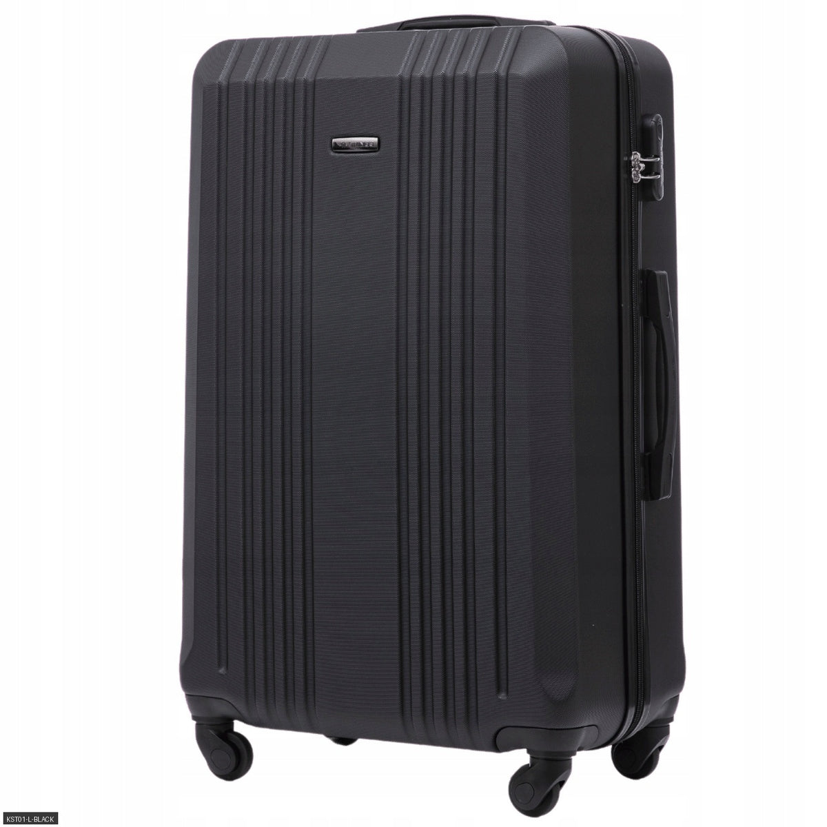 Valigia da viaggio, Blu navy con dettagli neri eleganti per uso quotidiano e tempo libero – vista dettagliata 22