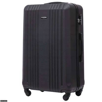 Valigia da viaggio, Blu navy con dettagli neri eleganti per uso quotidiano e tempo libero – vista dettagliata 22