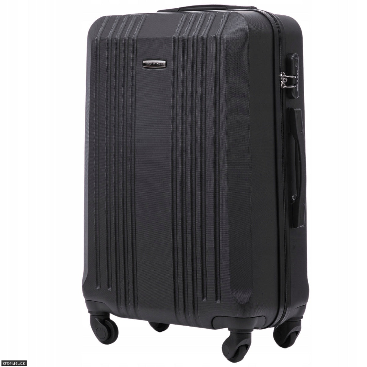 Valigia da viaggio, Blu navy con dettagli neri eleganti per uso quotidiano e tempo libero – vista dettagliata 23