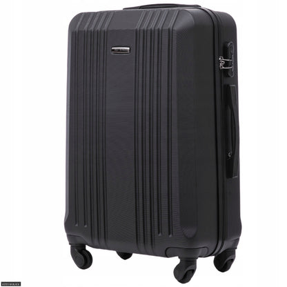 Valigia da viaggio, Blu navy con dettagli neri eleganti per uso quotidiano e tempo libero – vista dettagliata 23