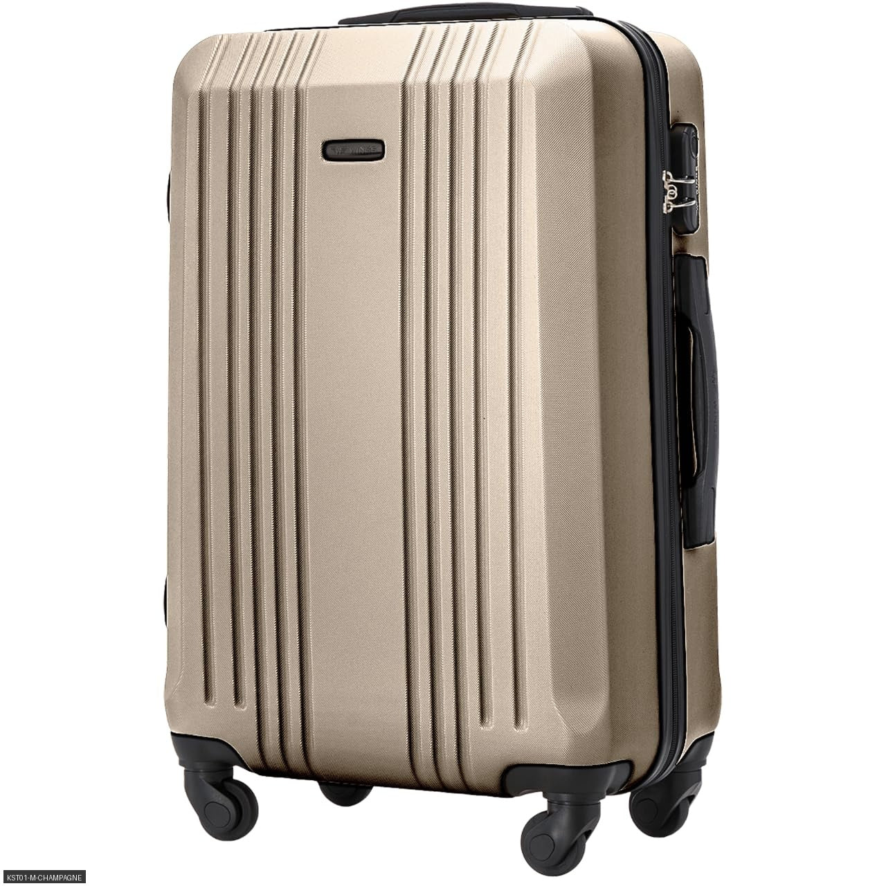 Valigia da viaggio, Blu navy con dettagli neri eleganti per uso quotidiano e tempo libero – vista dettagliata 29