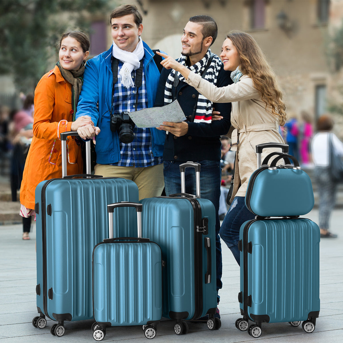 Valigia da viaggio, Mare blu per uso quotidiano e tempo libero – vista dettagliata 13