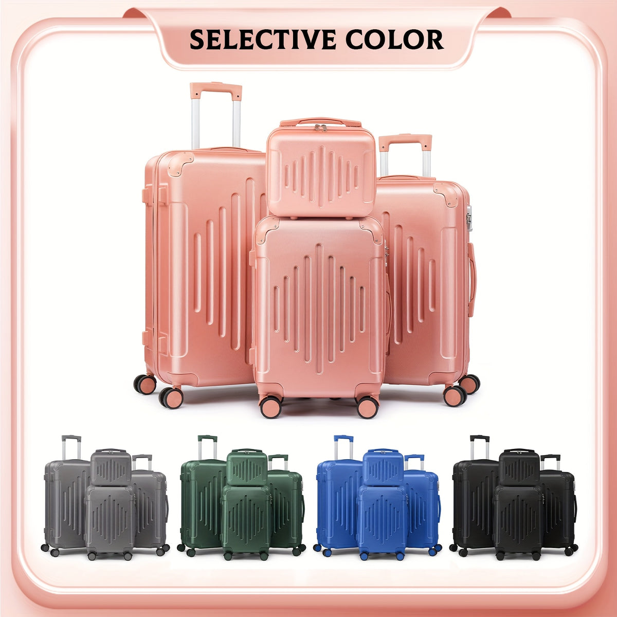 Valigia da viaggio, rotazione 360° per uso quotidiano e tempo libero – vista principale