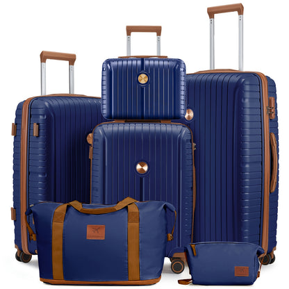 Valigia da viaggio, Set di organizer multipezzo con cinturino nero per uso quotidiano e tempo libero – vista dettagliata 5