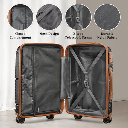 Valigia da viaggio, Set di organizer multipezzo con cinturino nero per uso quotidiano e tempo libero – vista dettagliata 9