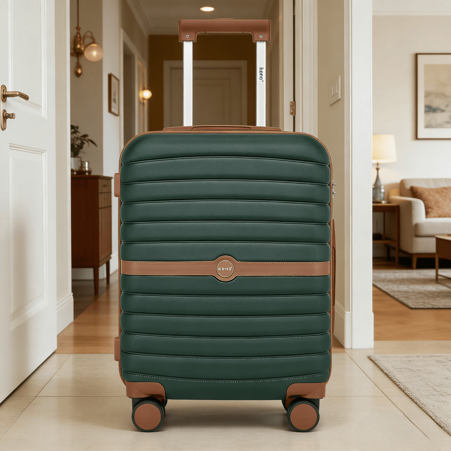 Valigia Kono, guscio rigido ABS per campeggio e viaggio – vista dettagliata 117