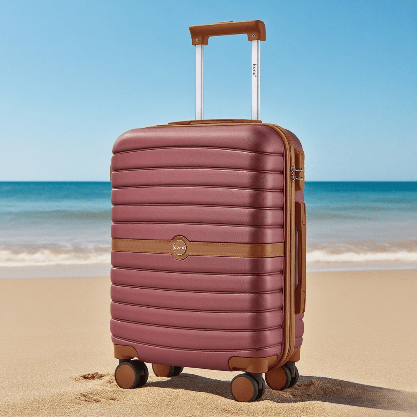 Valigia Kono, guscio rigido ABS per campeggio e viaggio – vista dettagliata 49