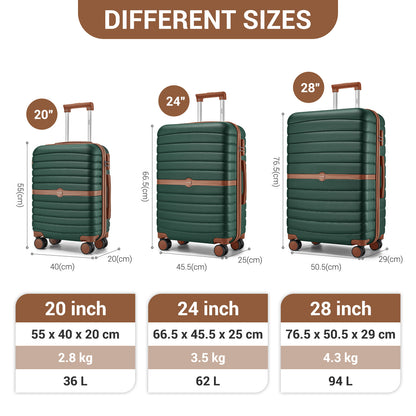 Valigia Kono, guscio rigido ABS per campeggio e viaggio – vista dettagliata 60