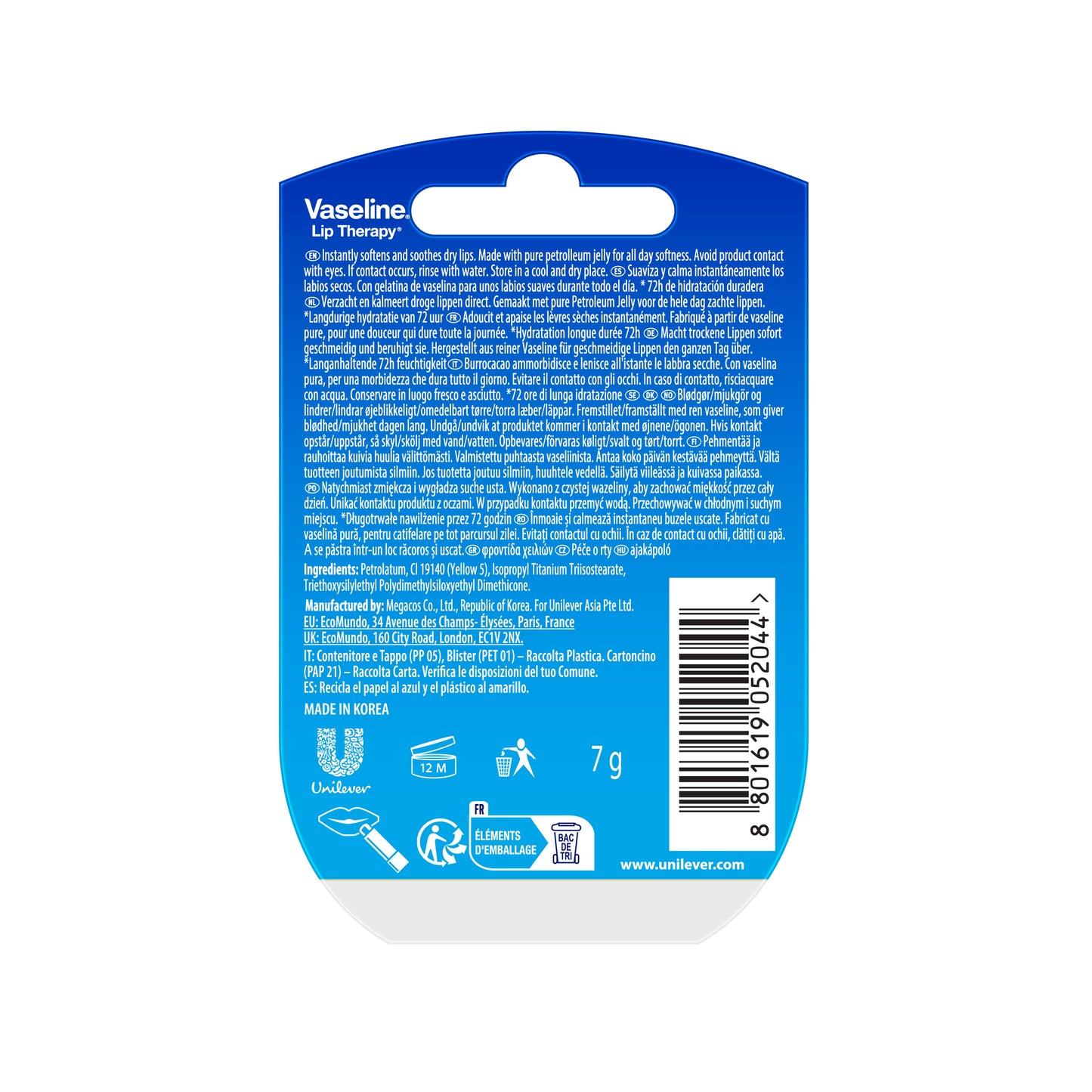 Vaseline Lip Therapy Rosy, Rosa per un'idratazione ottimale e cura a casa – vista dettagliata 7