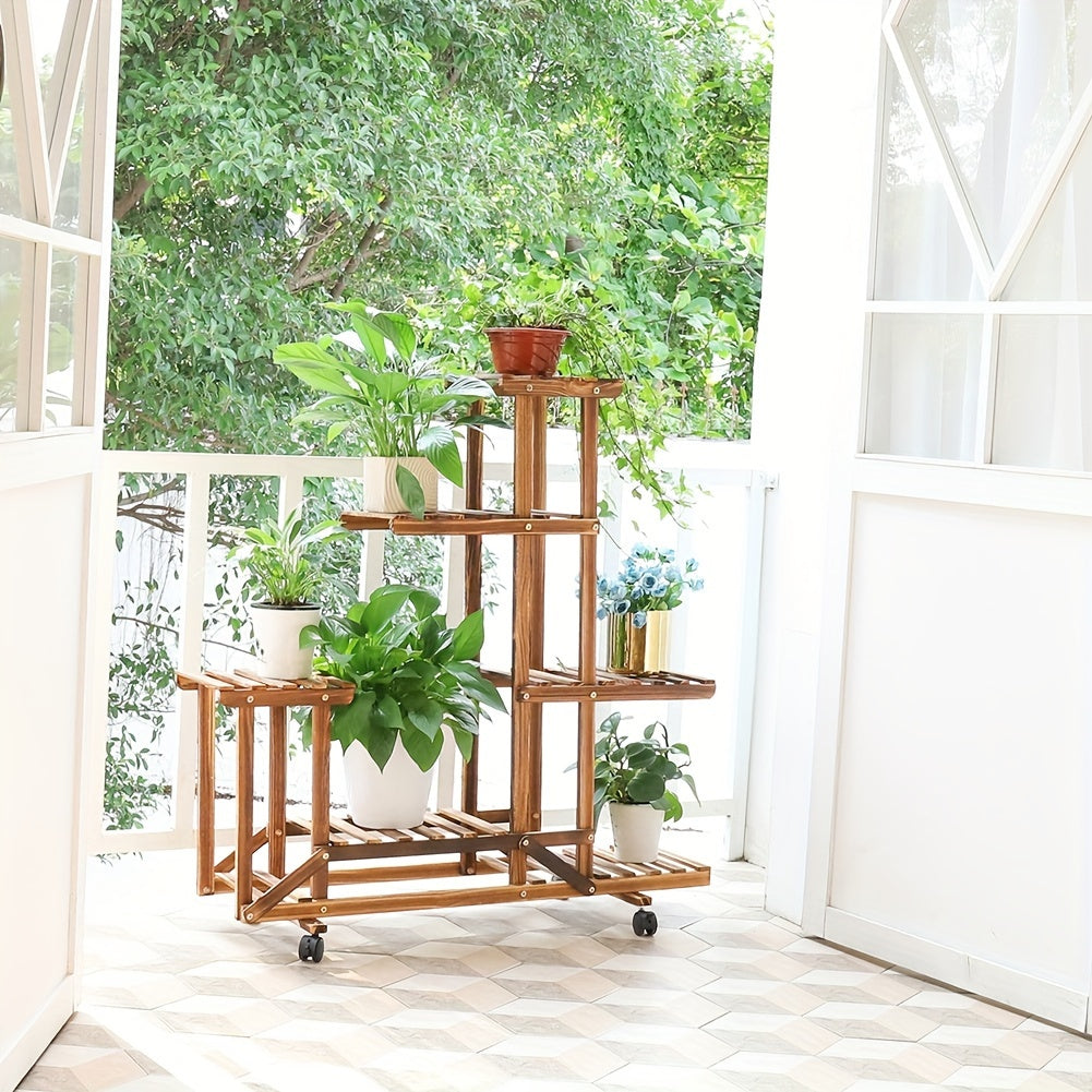 Vaso decorativo, Marrone per giardino e terrazza – vista dettagliata 2