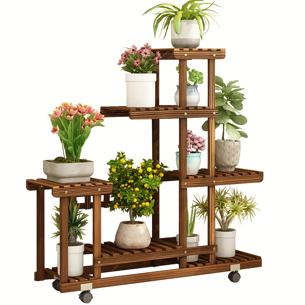 Vaso decorativo, Marrone per giardino e terrazza – vista dettagliata 5