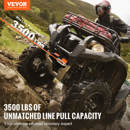 Verricello Elettrico ATV UTV, 1587.6 kg per uso quotidiano e casa – vista dettagliata 3