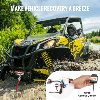Verricello Elettrico ATV UTV, 1587.6 kg per uso quotidiano e casa – vista dettagliata 5