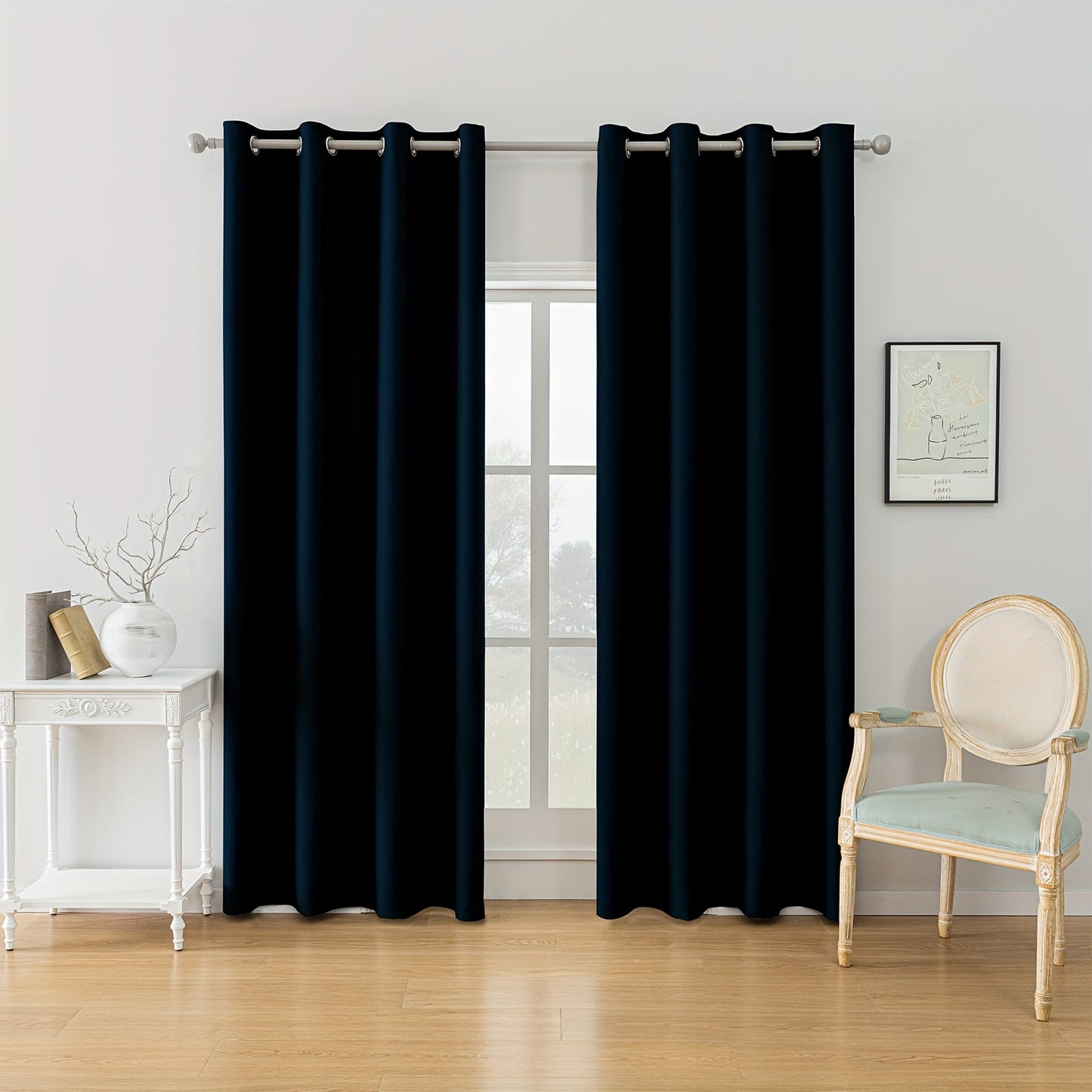 Ystyle Tende a Due Pezzi, Beige per camera da letto e letto – vista dettagliata 33