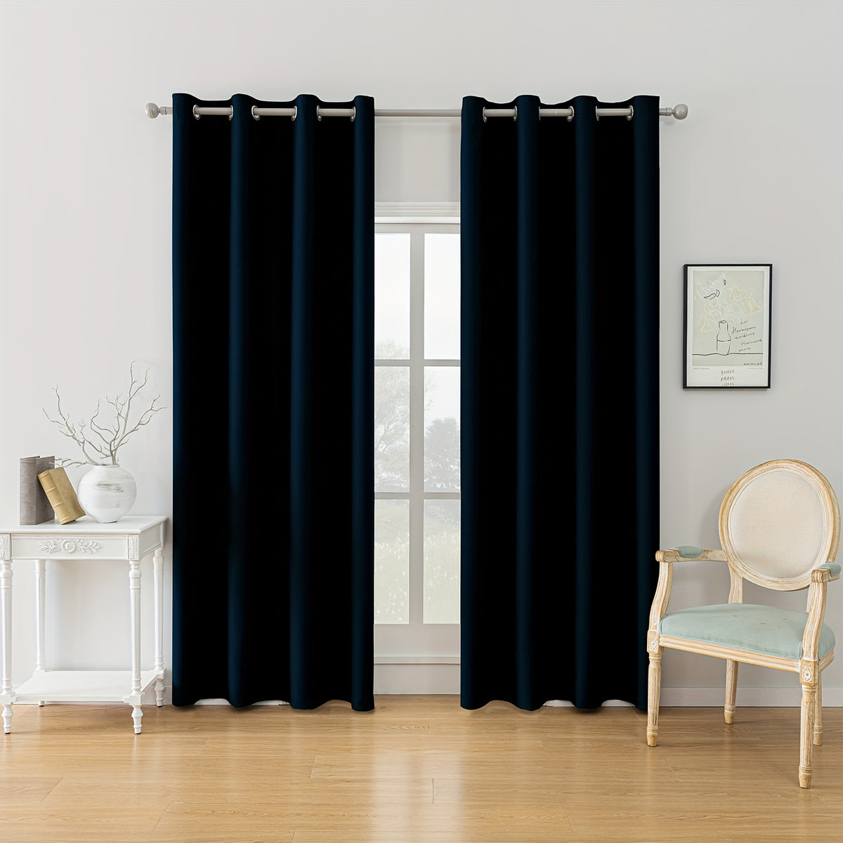 Ystyle Tende a Due Pezzi, Beige per camera da letto e letto – vista dettagliata 33