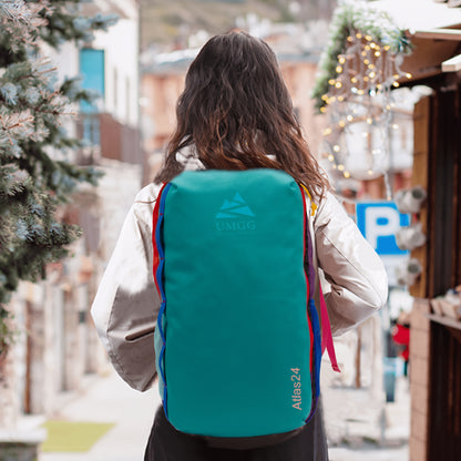 Zaino, Verde per uso quotidiano e scuola – vista dettagliata 12